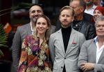 Hilversum 28 augustus 2018
Najaarspresentatie NPO op het mediapark.
Paul Witteman en Coen Verbraak Daan Boom
