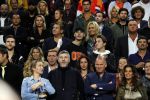 Amsterdam 6 mei 2018
Nederland-Peru 2-1 . Afscheidswedstrijd Wesley Sneijder . Zijn vrouw Yolanthe Sneijder Cabau en zoons Jessey en Xess Xava zijn natuurlijk aanwezig. Rene en Natasja Froger met zoon Maxim  en Wil v d Kaaij