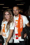 Amsterdam 6 mei 2018
Nederland-Peru 2-1 . Afscheidswedstrijd Wesley Sneijder . Zijn vrouw Yolanthe Sneijder Cabau en zoons Jessey en Xess Xava zijn natuurlijk aanwezig. Rodney Sneijder met zijn vriendin
