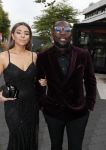Hilversum 3 september 2018
Telegraaf voetballer van het jaar in studio 21. Royston Drenthe met vrouw