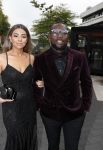 Hilversum 3 september 2018
Telegraaf voetballer van het jaar in studio 21. Royston Drenthe met vrouw