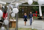 Hilversum 28 augustus 2018
Najaarspresentatie NPO op het mediapark.
Sander v d Eeden  met vriendin