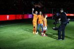 Amsterdam 6 mei 2018
Nederland-Peru 2-1 . Afscheidswedstrijd Wesley Sneijder . Zijn vrouw Yolanthe Sneijder Cabau en zoons Jessey en Xess Xava zijn natuurlijk aanwezig.