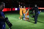 Amsterdam 6 mei 2018
Nederland-Peru 2-1 . Afscheidswedstrijd Wesley Sneijder . Zijn vrouw Yolanthe Sneijder Cabau en zoons Jessey en Xess Xava zijn natuurlijk aanwezig.