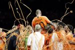 Amsterdam 6 mei 2018
Nederland-Peru 2-1 . Afscheidswedstrijd Wesley Sneijder . Zijn vrouw Yolanthe Sneijder Cabau en zoons Jessey en Xess Xava zijn natuurlijk aanwezig.