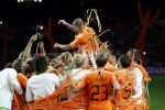 Amsterdam 6 mei 2018
Nederland-Peru 2-1 . Afscheidswedstrijd Wesley Sneijder . Zijn vrouw Yolanthe Sneijder Cabau en zoons Jessey en Xess Xava zijn natuurlijk aanwezig.
