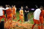 Amsterdam 6 mei 2018
Nederland-Peru 2-1 . Afscheidswedstrijd Wesley Sneijder . Zijn vrouw Yolanthe Sneijder Cabau en zoons Jessey en Xess Xava zijn natuurlijk aanwezig.