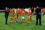 Amsterdam 6 mei 2018
Nederland-Peru 2-1 . Afscheidswedstrijd Wesley Sneijder . Zijn vrouw Yolanthe Sneijder Cabau en zoons Jessey en Xess Xava zijn natuurlijk aanwezig.