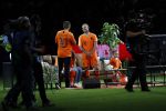 Amsterdam 6 mei 2018
Nederland-Peru 2-1 . Afscheidswedstrijd Wesley Sneijder . Zijn vrouw Yolanthe Sneijder Cabau en zoons Jessey en Xess Xava zijn natuurlijk aanwezig. Andre Hazes zong voor Wesley