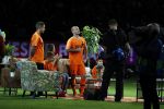 Amsterdam 6 mei 2018
Nederland-Peru 2-1 . Afscheidswedstrijd Wesley Sneijder . Zijn vrouw Yolanthe Sneijder Cabau en zoons Jessey en Xess Xava zijn natuurlijk aanwezig. Andre Hazes zong voor Wesley