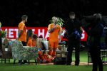 Amsterdam 6 mei 2018
Nederland-Peru 2-1 . Afscheidswedstrijd Wesley Sneijder . Zijn vrouw Yolanthe Sneijder Cabau en zoons Jessey en Xess Xava zijn natuurlijk aanwezig. Andre Hazes zong voor Wesley