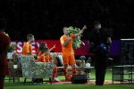 Amsterdam 6 mei 2018
Nederland-Peru 2-1 . Afscheidswedstrijd Wesley Sneijder . Zijn vrouw Yolanthe Sneijder Cabau en zoons Jessey en Xess Xava zijn natuurlijk aanwezig. Andre Hazes zong voor Wesley