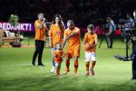 Amsterdam 6 mei 2018
Nederland-Peru 2-1 . Afscheidswedstrijd Wesley Sneijder . Zijn vrouw Yolanthe Sneijder Cabau en zoons Jessey en Xess Xava zijn natuurlijk aanwezig. Andre Hazes zong voor Wesley