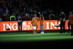 Amsterdam 6 mei 2018
Nederland-Peru 2-1 . Afscheidswedstrijd Wesley Sneijder . Zijn vrouw Yolanthe Sneijder Cabau en zoons Jessey en Xess Xava zijn natuurlijk aanwezig. Andre Hazes zong voor Wesley