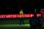Amsterdam 6 mei 2018
Nederland-Peru 2-1 . Afscheidswedstrijd Wesley Sneijder . Zijn vrouw Yolanthe Sneijder Cabau en zoons Jessey en Xess Xava zijn natuurlijk aanwezig. Andre Hazes zong voor Wesley