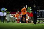 Amsterdam 6 mei 2018
Nederland-Peru 2-1 . Afscheidswedstrijd Wesley Sneijder . Zijn vrouw Yolanthe Sneijder Cabau en zoons Jessey en Xess Xava zijn natuurlijk aanwezig. Andre Hazes zong voor Wesley