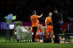 Amsterdam 6 mei 2018
Nederland-Peru 2-1 . Afscheidswedstrijd Wesley Sneijder . Zijn vrouw Yolanthe Sneijder Cabau en zoons Jessey en Xess Xava zijn natuurlijk aanwezig. Andre Hazes zong voor Wesley