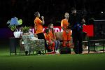 Amsterdam 6 mei 2018
Nederland-Peru 2-1 . Afscheidswedstrijd Wesley Sneijder . Zijn vrouw Yolanthe Sneijder Cabau en zoons Jessey en Xess Xava zijn natuurlijk aanwezig. Andre Hazes zong voor Wesley