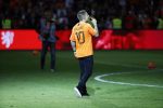 Amsterdam 6 mei 2018
Nederland-Peru 2-1 . Afscheidswedstrijd Wesley Sneijder . Zijn vrouw Yolanthe Sneijder Cabau en zoons Jessey en Xess Xava zijn natuurlijk aanwezig. Andre Hazes zong voor Wesley