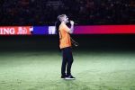 Amsterdam 6 mei 2018
Nederland-Peru 2-1 . Afscheidswedstrijd Wesley Sneijder . Zijn vrouw Yolanthe Sneijder Cabau en zoons Jessey en Xess Xava zijn natuurlijk aanwezig.