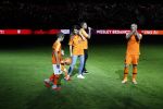 Amsterdam 6 mei 2018
Nederland-Peru 2-1 . Afscheidswedstrijd Wesley Sneijder . Zijn vrouw Yolanthe Sneijder Cabau en zoons Jessey en Xess Xava zijn natuurlijk aanwezig.