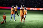 Amsterdam 6 mei 2018
Nederland-Peru 2-1 . Afscheidswedstrijd Wesley Sneijder . Zijn vrouw Yolanthe Sneijder Cabau en zoons Jessey en Xess Xava zijn natuurlijk aanwezig.