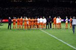 Amsterdam 6 mei 2018
Nederland-Peru 2-1 . Afscheidswedstrijd Wesley Sneijder . Zijn vrouw Yolanthe Sneijder Cabau en zoons Jessey en Xess Xava zijn natuurlijk aanwezig.