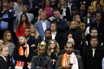 Amsterdam 6 mei 2018
Nederland-Peru 2-1 . Afscheidswedstrijd Wesley Sneijder . Zijn vrouw Yolanthe Sneijder Cabau en zoons Jessey en Xess Xava zijn natuurlijk aanwezig. Dirk Kuyt met vrouw Johnny en Charlotte Heitinga Edwin vd Sar en Annemarie Michel vorm met vrouw en Andre Ooijer met vrouw