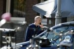 Amsterdam 4 augustus 2018
Wessel v Diepen bellen op straat.