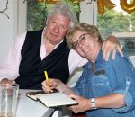 Laren, 8 Augustus 2018
Willibrord Frequin samen met Catherine Keyl