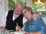 Laren, 8 Augustus 2018
Willibrord Frequin samen met Catherine Keyl