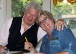 Laren, 8 Augustus 2018
Willibrord Frequin samen met Catherine Keyl