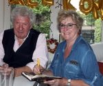 Laren, 8 Augustus 2018
Willibrord Frequin samen met Catherine Keyl