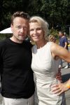 Hilversum 27 augustus 2019
Najaarspresentatie NPO op het mediapark. Anita Witzier met haar man Michiel