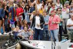 Amsterdam 3 augustus 2019
Gaypride in de grachten van Amsterdam.
Birgit Schuurman met haar nieuwe vriend Sander v Haarlem.