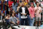Amsterdam 3 augustus 2019
Gaypride in de grachten van Amsterdam.
Birgit Schuurman met haar nieuwe vriend Sander v Haarlem.