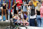 Amsterdam 3 augustus 2019
Gaypride in de grachten van Amsterdam.
Birgit Schuurman met haar nieuwe vriend Sander v Haarlem.
