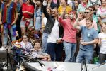 Amsterdam 3 augustus 2019
Gaypride in de grachten van Amsterdam.
Birgit Schuurman met haar nieuwe vriend Sander v Haarlem.