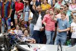 Amsterdam 3 augustus 2019
Gaypride in de grachten van Amsterdam.
Birgit Schuurman met haar nieuwe vriend Sander v Haarlem.