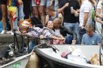 Amsterdam 3 augustus 2019
Gaypride in de grachten van Amsterdam.
Birgit Schuurman met haar nieuwe vriend Sander v Haarlem.
