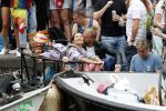 Amsterdam 3 augustus 2019
Gaypride in de grachten van Amsterdam.
Birgit Schuurman met haar nieuwe vriend Sander v Haarlem.