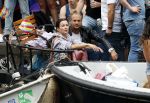 Amsterdam 3 augustus 2019
Gaypride in de grachten van Amsterdam.
Birgit Schuurman met haar nieuwe vriend Sander v Haarlem.
