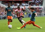 Eindhoven,22 September 2019 Kompetitiewedstrijd PSV-AJAX, eindstand 1-1
Bruma en Nicolas Tagliafico