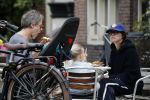 Amsterdam 3 augustus 2019
Carice v Houten met haar vriend Guy Pierce en hiun kindje.