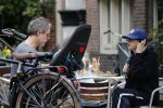 Amsterdam 3 augustus 2019
Carice v Houten met haar vriend Guy Pierce en hiun kindje.
