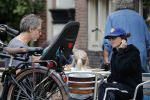 Amsterdam 3 augustus 2019
Carice v Houten met haar vriend Guy Pierce en hiun kindje.