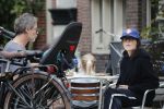 Amsterdam 3 augustus 2019
Carice v Houten met haar vriend Guy Pierce en hiun kindje.