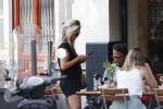 Amsterdam 28 augustus 2019
Chantal janzen met man Marco Geeratz en hun zoontje op de cornelis schuytstraat.