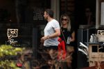 Amsterdam 28 augustus 2019
Chantal janzen met man Marco Geeratz en hun zoontje op de cornelis schuytstraat.