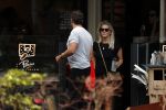 Amsterdam 28 augustus 2019
Chantal janzen met man Marco Geeratz en hun zoontje op de cornelis schuytstraat.